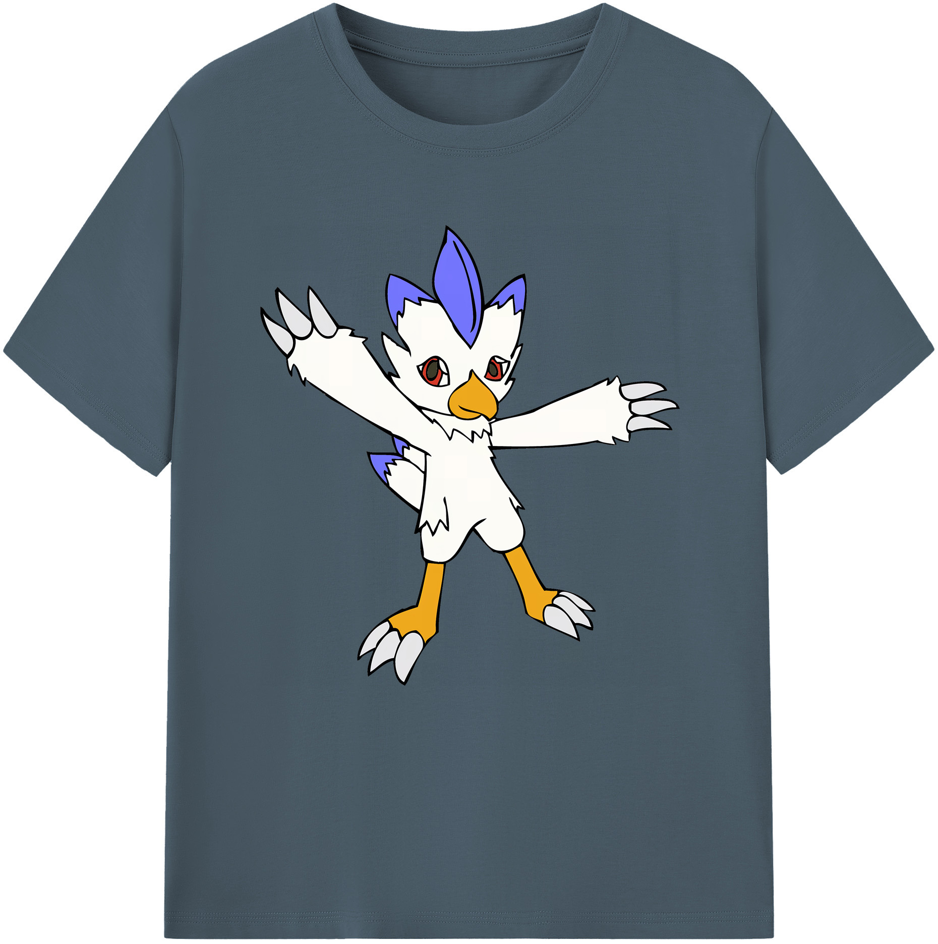 （画像用） Digimon デジタルモンスター/デジモン 綿100％半袖Tシャツ（フロントプリント）